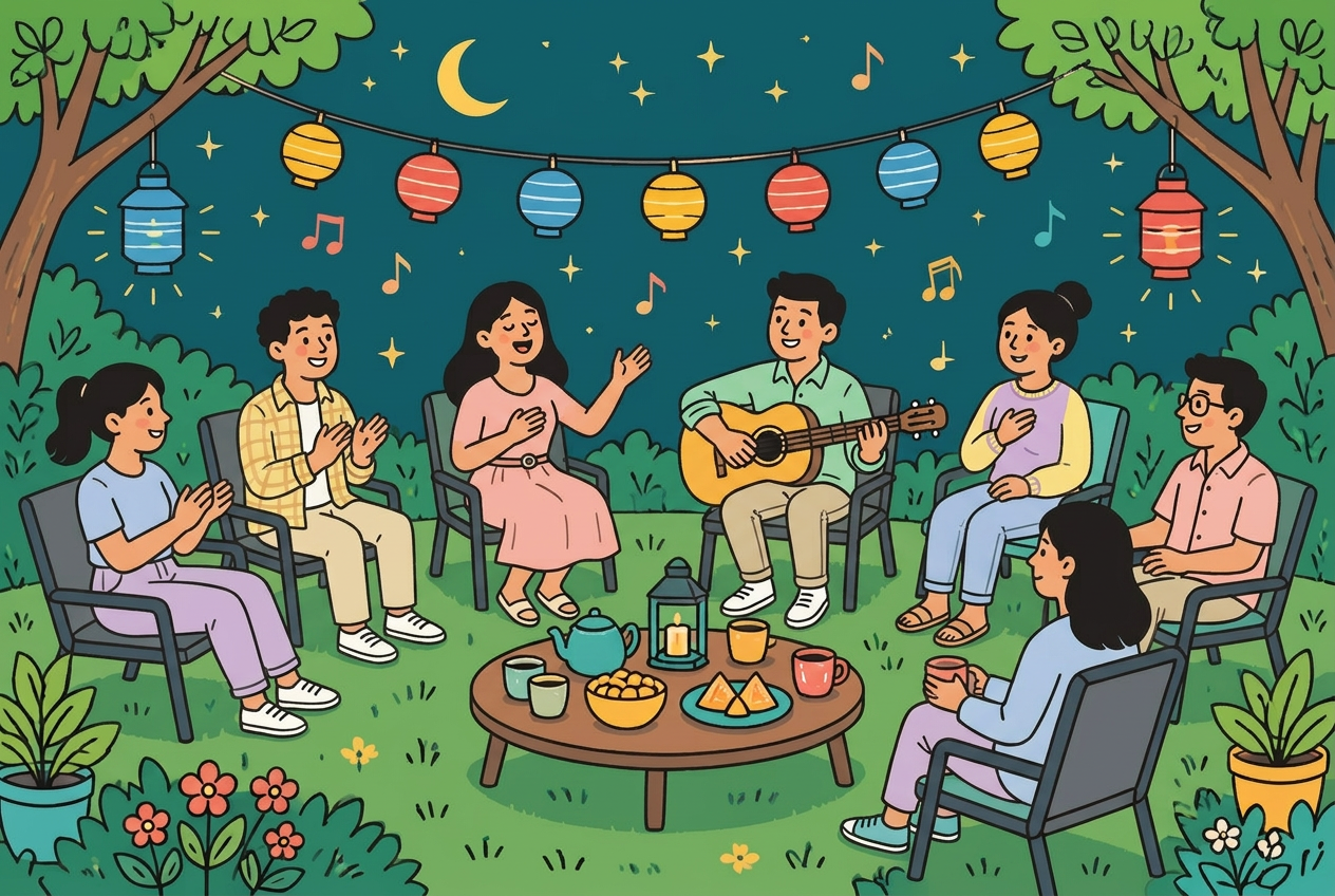 Illustration for Musical Night - Tunes & Tadka